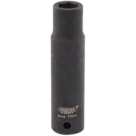 Draper Expert 05185 7mm 1 4 inch Square Drive Hi Torq 6 Point Deep Impact Socket