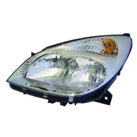 Left Headlamp (Halogen, Original Equipment) for Citroen C5 2001 2004