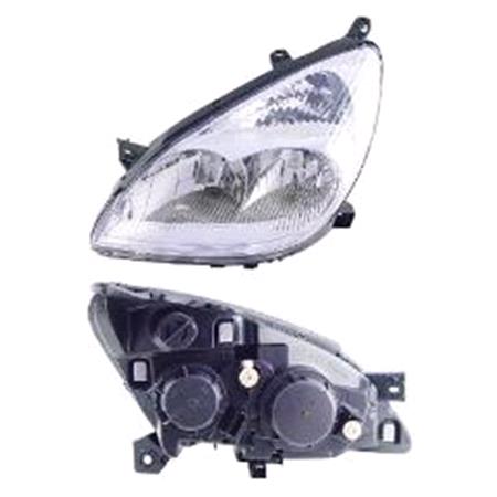 Left Headlamp (Halogen) for Citroen C5 Estate 2001 2004