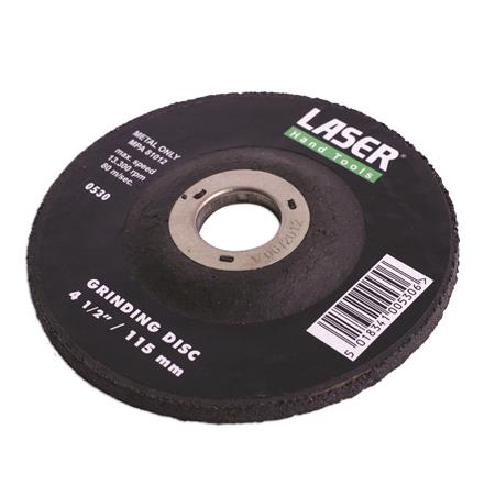 LASER 0530 Grinding Disc   Depressed Centre   4.5in. 115mm