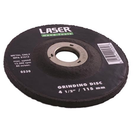 LASER 0530 Grinding Disc   Depressed Centre   4.5in. 115mm