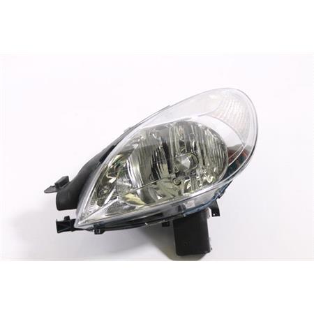 Left Headlamp (Halogen, Takes H4 Bulb, Original Equipment) for Citroen XSARA PICASSO 2004 on