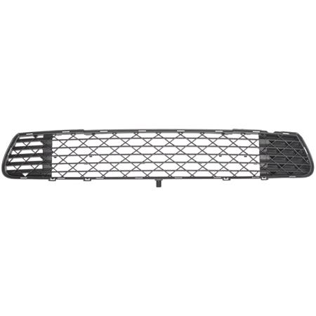 Citroen C4 Picasso 2007 2013 Front Bumper Grille, Lower, Matte Black, TUV Approved