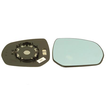Right Blue Wing Mirror Glass (heated) and Holder for Citroen C4 Picasso, 2007 2013