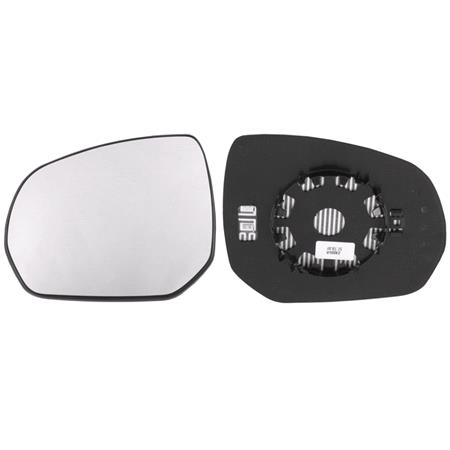 Left Wing Mirror Glass (heated) and Holder for Citroen C4 Grand Picasso, 2006 2013