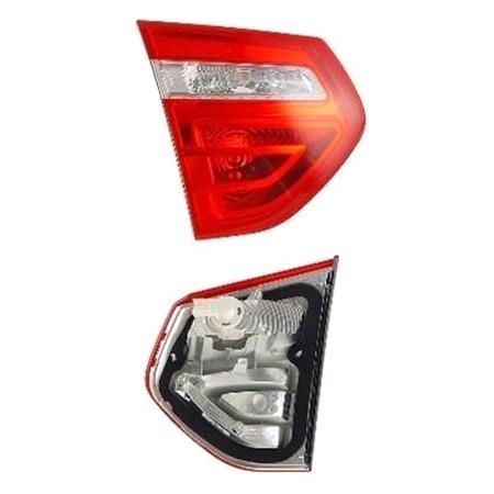 Left Rear Lamp (Inner, On Boot Lid, Supplied With Bulbholder, 5 Seat Models Only, Original Equipment) for Citroen C4 Picasso 2011 2013