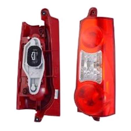 Right Rear Lamp (Twin Door Models, Original Equipment) for Peugeot PARTNER Tepee 2008 on