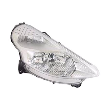 Right Headlamp (Original Equipment) for Citroen C3 Pluriel 2003 2007