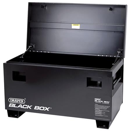 Draper 05544 Contractors Secure Storage Box (Black Box)