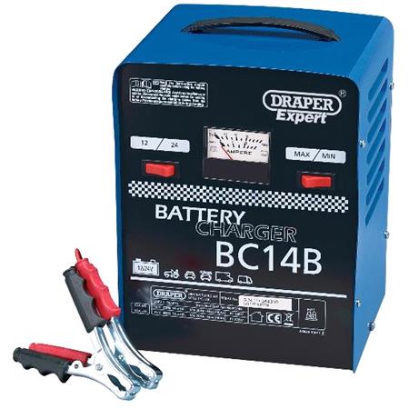 **Discontinued** Draper Expert 05597 12V 24V 12A Battery Charger
