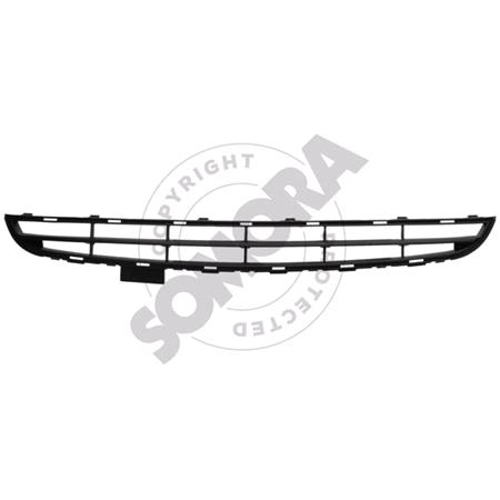 Citroen C2 2003 2008 Front Bumper Grille Upper, Lower Section