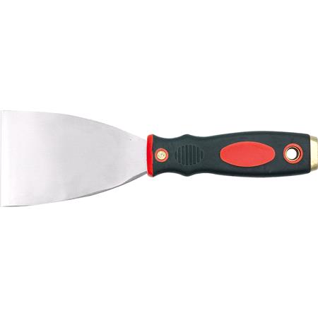 SCRAPER SS STEEL W. METAL TIP, 6CM