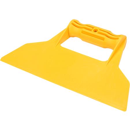 Plastic smooth putty knife