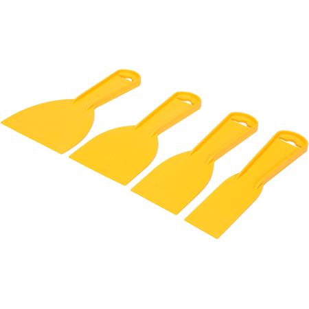 Plastic Putty Knife   Set of 4