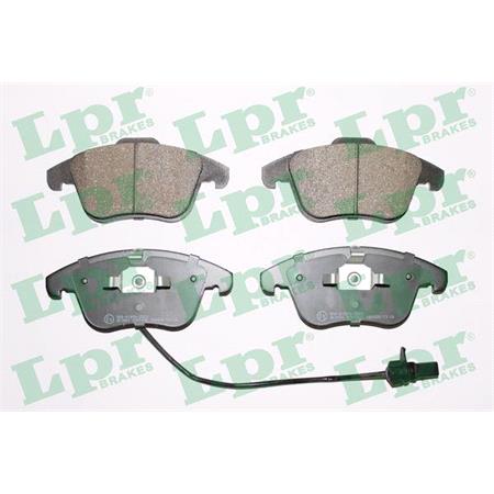 LPR Front Brake Pads (Full set for Front Axle)