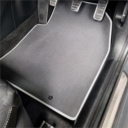 Prestige Tailored Car Mats in Grey for Volkswagen ARTEON 2019 Onwards   4 Piece   2 Clips In Driver and Passenger Mats