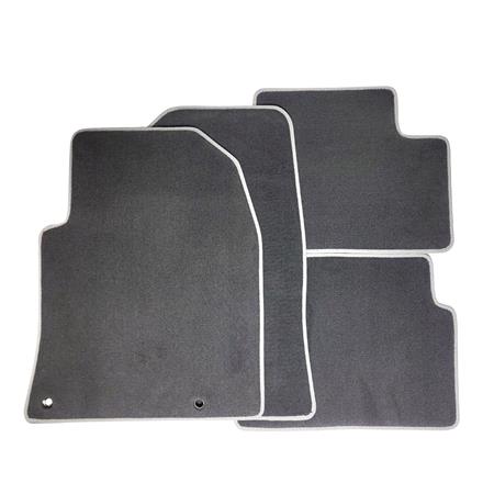 Prestige Tailored Car Mats in Grey for Volkswagen ARTEON 2019 Onwards   4 Piece   2 Clips In Driver and Passenger Mats