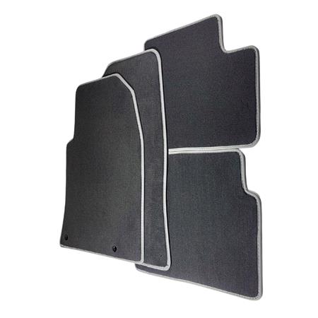 Prestige Tailored Car Mats in Grey for Hyundai i30 FASTBACK, 2017 Onwards   4 Piece   3 Clips