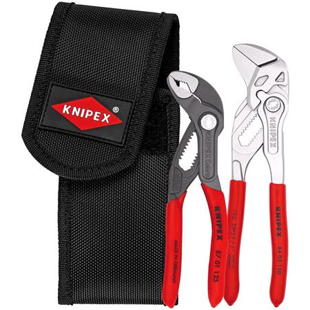 KNIPEX Mini Pliers Set in Belt Tool Pouch