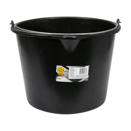 PLASTIC BUCKET WITH SPOUT 16L