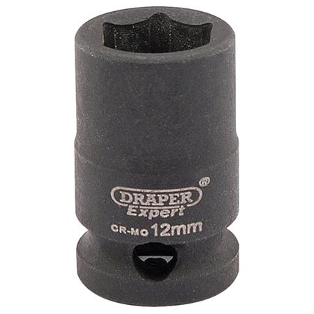 Draper Expert 06871 12mm 3 8 inch Square Drive Hi Torq 6 Point Impact Socket