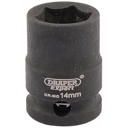 Draper Expert 06874 14mm 3 8 inch Square Drive Hi Torq 6 Point Impact Socket