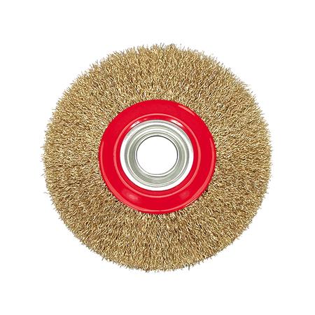 CIRCULAR BRUSH 150MM, CRIMPED WIRE