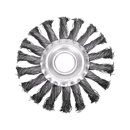 CIRCULAR BRUSH 115MM, TWISTED WIRE