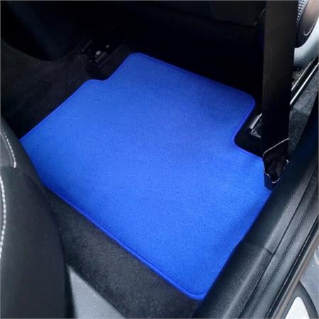 Sport Tailored Car Mats for Hyundai i30 Estate, 2012 2017   Enzo Blue   4 Piece   3 Clips