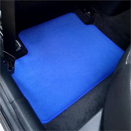 Sport Tailored Car Mats for Hyundai i30 Hatchback, 2011 2017   Enzo Blue   4 Piece   3 Clips