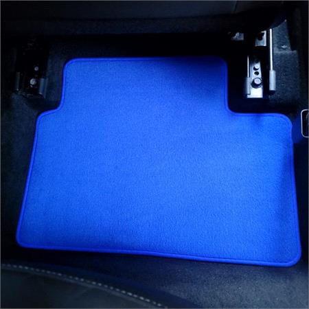 Sport Tailored Car Mats for Hyundai i30 Hatchback, 2011 2017   Enzo Blue   4 Piece   3 Clips