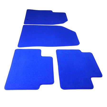 Sport Tailored Car Mats for Mitsubishi GRANDIS, 2004 2011   Enzo Blue   5 Piece   No Clips