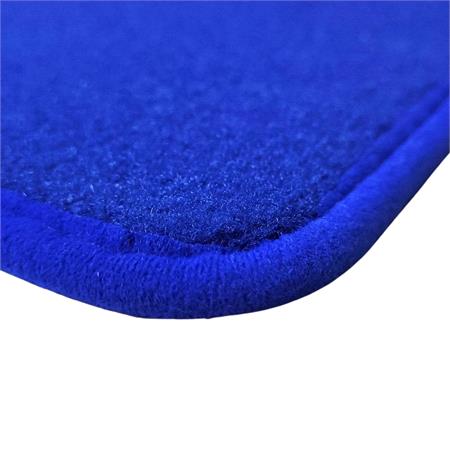 Sport Tailored Car Mats for Hyundai i30 Hatchback, 2011 2017   Enzo Blue   4 Piece   3 Clips