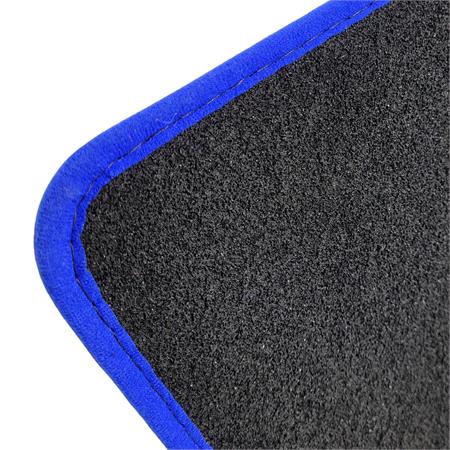 Sport Tailored Car Mats in Enzo Blue for Ford Transit Custom 2019 2023 2Pc Front Pass Clip 20.1Cm Manual   2 Piece   4 Clips   ClipType: 0060