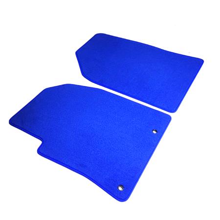 Sport Tailored Car Mats in Enzo Blue for Ford Transit Custom 2019 2023 2Pc Front Pass Clip 20.1Cm Manual   2 Piece   4 Clips   ClipType: 0060