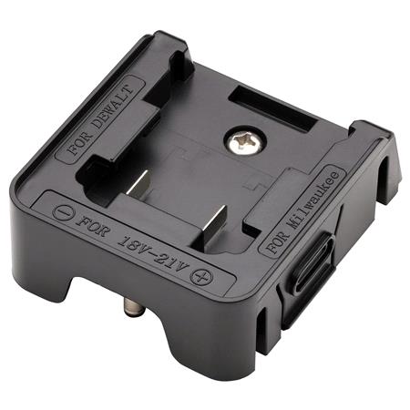 Draper Expert 07069 24W AC/DC Hybrid Work Light Power Tool Battery Adaptor Compatible with Dewalt and Milwaukee for Stock No. 04673