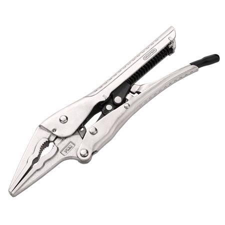 Draper 07099 Long Nose Locking Pliers, 200mm
