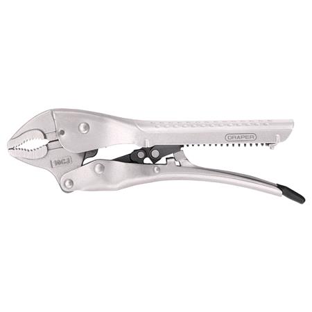 Draper 07102 Curved Jaw Auto Locking Pliers, 250mm