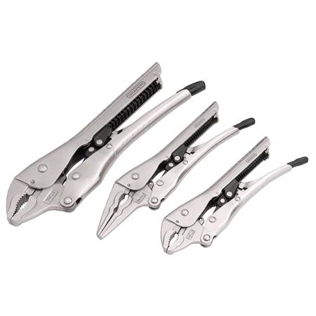 Draper 07103 Auto Locking Pliers Set (3 Piece)