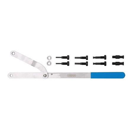 Draper 07116 Universal Pulley Holder and Fan Clutch Set (11 Piece)