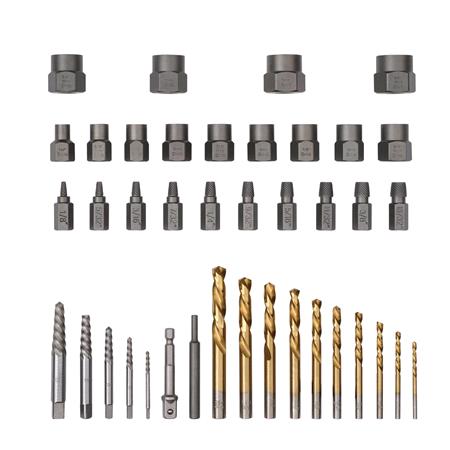 Draper 07120 Bolt Nut Stud Screw Extractor Set (40 Piece)