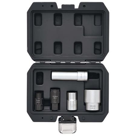 Draper 07123 Bosch Diesel Injector Pump Socket Set (5 Piece)