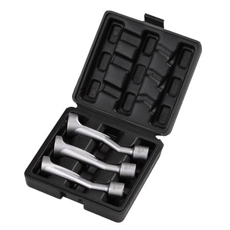 Draper 07126 Injection Line Socket Set, 1/2" Sq. Dr. (3 Piece)