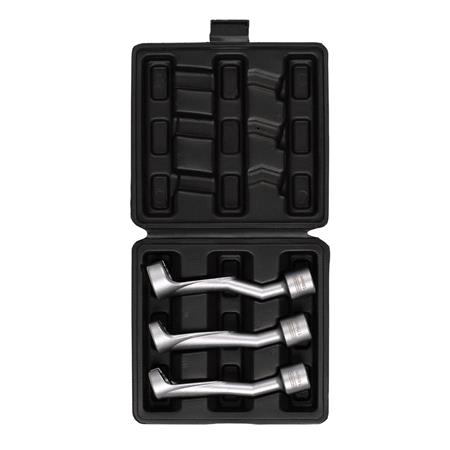 Draper 07126 Injection Line Socket Set, 1/2" Sq. Dr. (3 Piece)