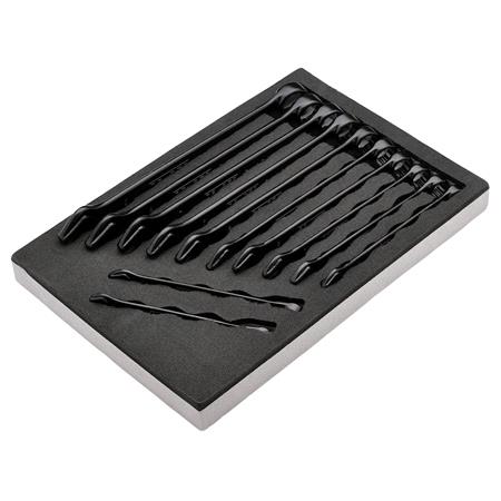 Draper Expert 07143 HI TORQ Metric Combination Spanner Set in EVA Foam Tray (12 Piece)