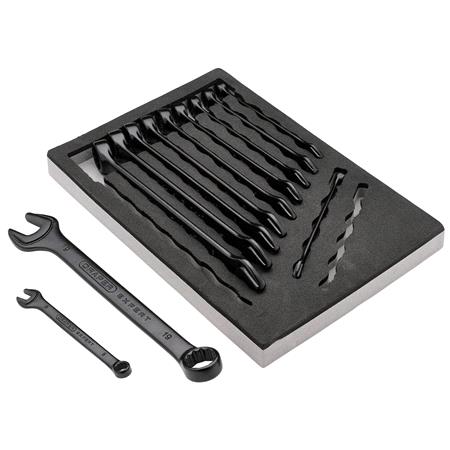 Draper Expert 07143 HI TORQ Metric Combination Spanner Set in EVA Foam Tray (12 Piece)