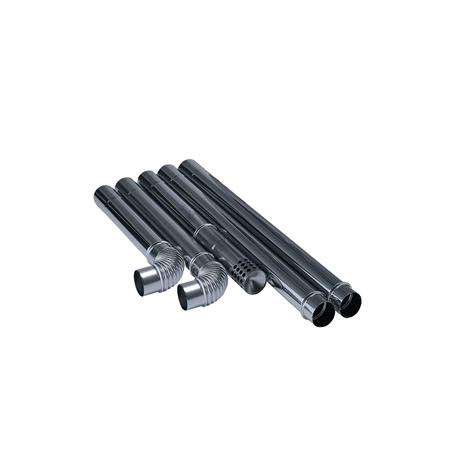 Draper 07399 Flue Kit for Far Infrared Diesel Heaters   8 Piece