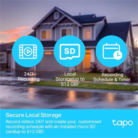 Tp Link Tapo C500 Outdoor Pan/Tilt WiFi Security Camera | TAPOC500