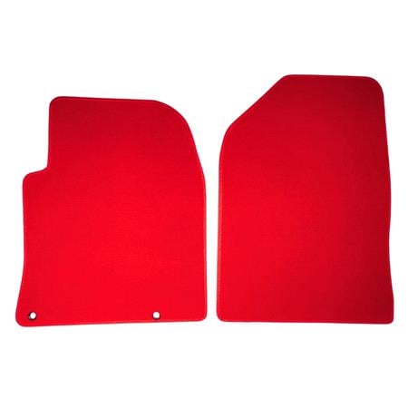 Luxury Tailored Car Mats for Mitsubishi GRANDIS, 2004 2011   Enzo Red   5 Piece   No Clips