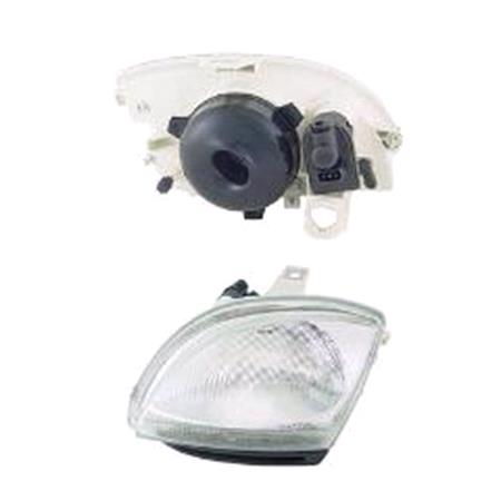 Left Headlamp (Original Equipment, Not Sporting) for Fiat SEICENTO 1998 on